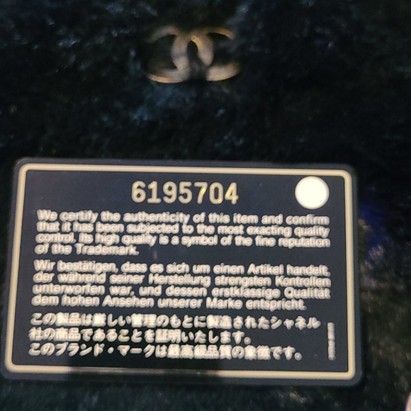 Chanel rabbit fur bag silver cc - Picture 5 of 6